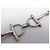 Hermès BRACCIALE VINTAGE HERMES MORS 18.8CM GAETAN DE PERCIN IN ARGENTO 800 40.5G BANGLE - vista 14
