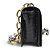 ALEXANDER MCQUEEN MINI JEWELLED KNUCKLE BORSA IN PELLE EFFETTO COCCO - vista 4