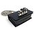 ALEXANDER MCQUEEN MINI JEWELLED KNUCKLE BORSA IN PELLE EFFETTO COCCO - vista 7
