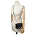ALEXANDER MCQUEEN MINI JEWELLED KNUCKLE BORSA IN PELLE EFFETTO COCCO - vista 8
