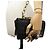 ALEXANDER MCQUEEN MINI JEWELLED KNUCKLE BORSA IN PELLE EFFETTO COCCO - vista 9