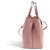 NOVA BOLSA DE MÃO PRADA DOUBLE B2756T COURO SAFFIANO ROSE COM ALÇA - vista 3