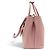 NOVA BOLSA DE MÃO PRADA DOUBLE B2756T COURO SAFFIANO ROSE COM ALÇA - vista 4
