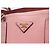 NOVA BOLSA DE MÃO PRADA DOUBLE B2756T COURO SAFFIANO ROSE COM ALÇA - vista 8