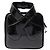 NUOVA BORSA A MANO COURREGES LOOP SMALL IN PELLE VERNICIATA NERA BORSA A TRACCOLLA - vista 2