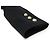 ABRIGO LARGO CHANEL BOTONES LOGO CC SOL 44 L EN CACHEMIRA NEGRO - vista 10