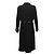 ABRIGO LARGO CHANEL BOTONES LOGO CC SOL 44 L EN CACHEMIRA NEGRO - vista 3