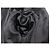 ABRIGO LARGO CHANEL BOTONES LOGO CC SOL 44 L EN CACHEMIRA NEGRO - vista 9