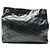 Yves Saint Laurent BORSA A MANO SAINT LAURENT NIKI SHOPPING BAG PELLE CHEVRON NERA LOGO YSL - vista 2