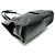 Yves Saint Laurent BORSA A MANO SAINT LAURENT NIKI SHOPPING BAG PELLE CHEVRON NERA LOGO YSL - vista 3