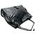 Yves Saint Laurent BORSA A MANO SAINT LAURENT NIKI SHOPPING BAG PELLE CHEVRON NERA LOGO YSL - vista 4