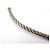 CAVO INTERCAMBIABILE FRED BRACCIALE FORCE GIRO DOPPIO IN ACCIAIO T20 BANGLE - vista 6