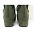 NUEVAS BOTAS DIOR NAUGHTILY-D 37 MALLA DE GANCHILLO 37 EN GAMUZA VERDE DEER BOOTS - vista 5