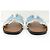 Hermès SCARPE HERMES MULES ORAN IN CANVAS DENIM BLU H241060Z 41 SANDALI SHOES - vista 4