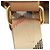 Borsa a tracolla Burberry Mini B Clip in camoscio marrone - vista 14