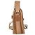 Borsa a tracolla Burberry Mini B Clip in camoscio marrone - vista 4