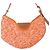 Borsa a tracolla Medium Swing Loewe x Paula's Ibiza in rafia arancione - vista 3