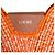 Borsa a tracolla Medium Swing Loewe x Paula's Ibiza in rafia arancione - vista 7