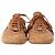 Sneakers Gucci Shift in camoscio e mesh marrone - vista 4