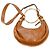 Borsa Hobo Bracelet Chloé in pelle di vitello marrone