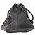 Borsa a pochette Loewe Flamenco Medium in pelle di vitello nappa nera - vista 3