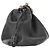 Borsa a pochette Loewe Flamenco Medium in pelle di vitello nappa nera - vista 5