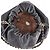 Borsa a pochette Loewe Flamenco Medium in pelle di vitello nappa nera - vista 6