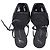 Sandali platform Sylvy di Giuseppe Zanotti in pelle verniciata nera - vista 6