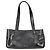 Off White Off-White Oyah kleine Schultertasche aus schwarzem Kalbsleder