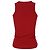 Givenchy geripptes Tanktop mit Logo aus roter Baumwolle - Ansicht 3