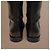 Chanel Botas altas de piel negra - vista 11