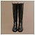 Chanel Botas altas de piel negra - vista 2