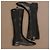 Chanel Botas altas de piel negra - vista 20