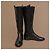 Chanel Botas altas de piel negra - vista 6