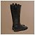 Chanel Botas altas de piel negra - vista 7