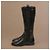 Chanel Botas altas de piel negra - vista 9