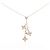 Autre Marque Collana Tourmaline Fiore Au750