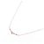Autre Marque Collana in Topazio K10 Pink Gold - vista 2