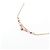 Autre Marque Collana in Topazio K10 Pink Gold - vista 3
