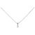 Autre Marque Collar de oro amarillo K10 con diamantes