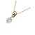 Autre Marque Collar de oro amarillo K10 con diamantes - vista 3