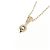 Autre Marque Collar de oro amarillo K10 con diamantes - vista 4