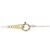 Autre Marque Collar de oro amarillo K10 con diamantes - vista 5