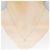 Autre Marque Collar de oro amarillo K10 con diamantes - vista 6