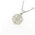 Autre Marque Collana in oro bianco Au750 e diamanti - vista 3