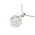 Autre Marque Collana in oro bianco Au750 e diamanti - vista 4