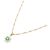 Autre Marque Collana Au750 Smeraldo e Diamante - vista 2