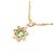 Autre Marque Collana Au750 Smeraldo e Diamante - vista 4