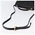 LOEWE Anagram Hand Bag Leather 2way Black Gold - vista 8