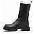 Autre Marque Copenhagen Studios Botas Chelsea de cuero negro - vista 7